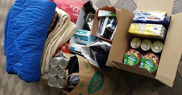 Sammlung für die Gruft; Foto: MVÖ